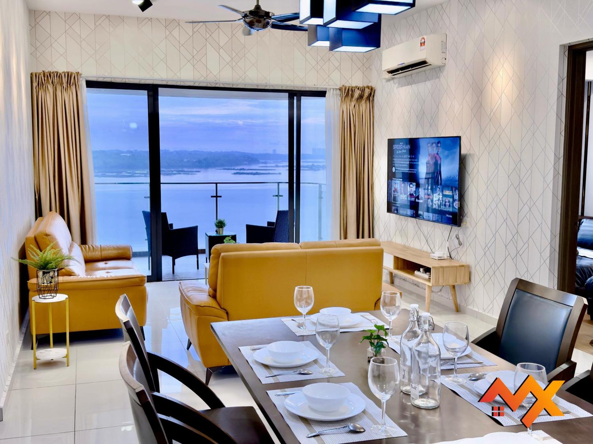 Full Sea View Country Garden Danga Bay 11-13pax Pangsapuri *