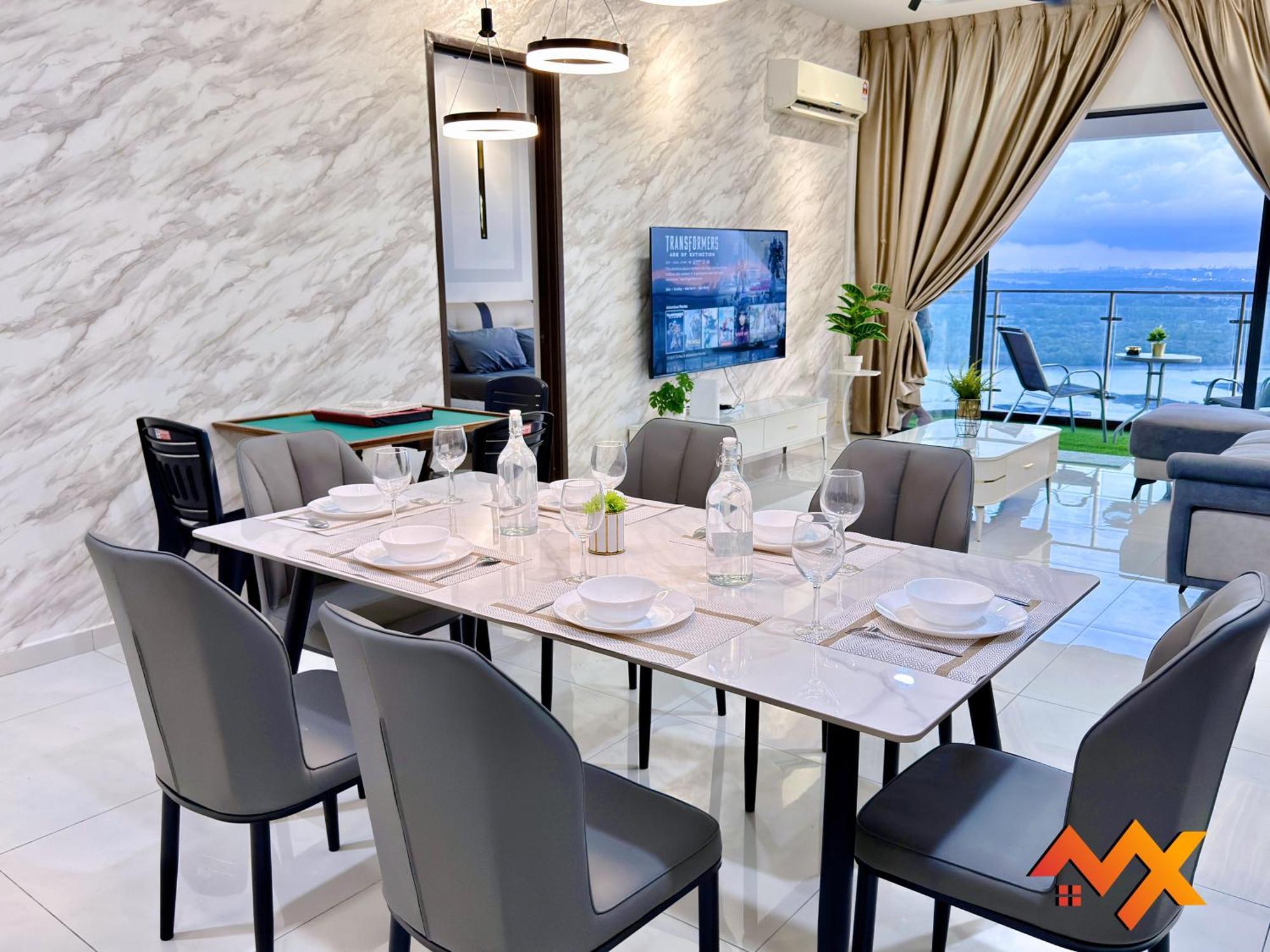 Full Sea View Country Garden Danga Bay 11-13pax Pangsapuri *